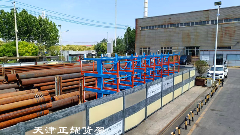 圓鋼分類存儲架伸縮式設(shè)計(jì)省地方便存取效率高