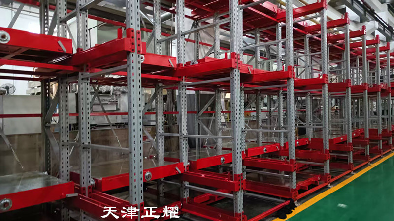 手搖抽屜式模具存放架承載力10噸幾十種模具擺放
