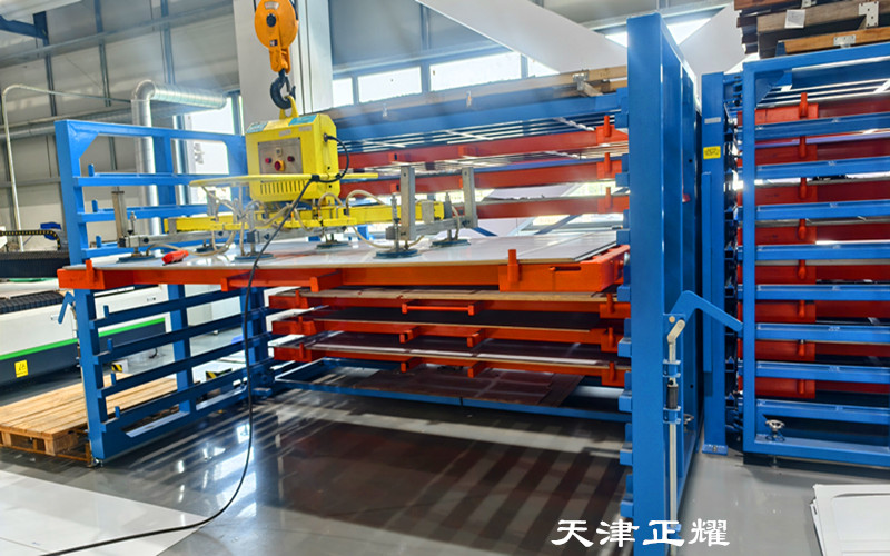 抽屜式鋼板存放架節(jié)省空間、提高效率、降低損耗