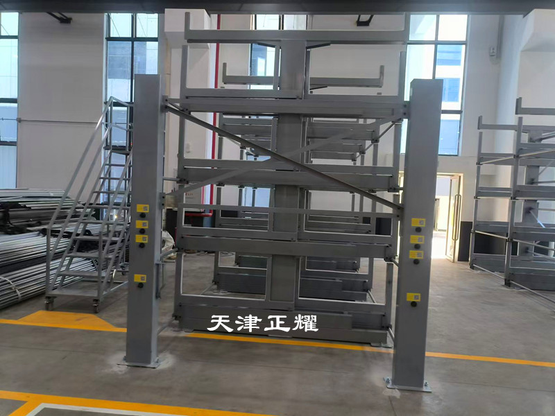 伸縮式懸臂貨架立體存儲物料優(yōu)化空間提升效率