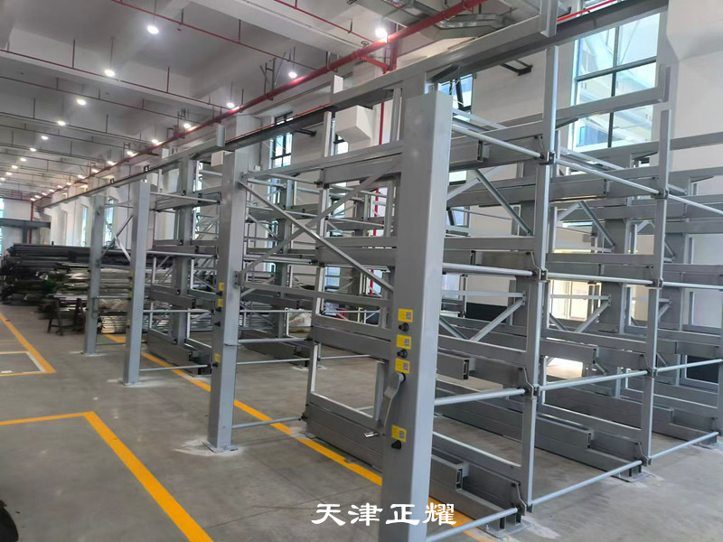 型材告別地面堆放實現(xiàn)立體分類擺放的型材存放架