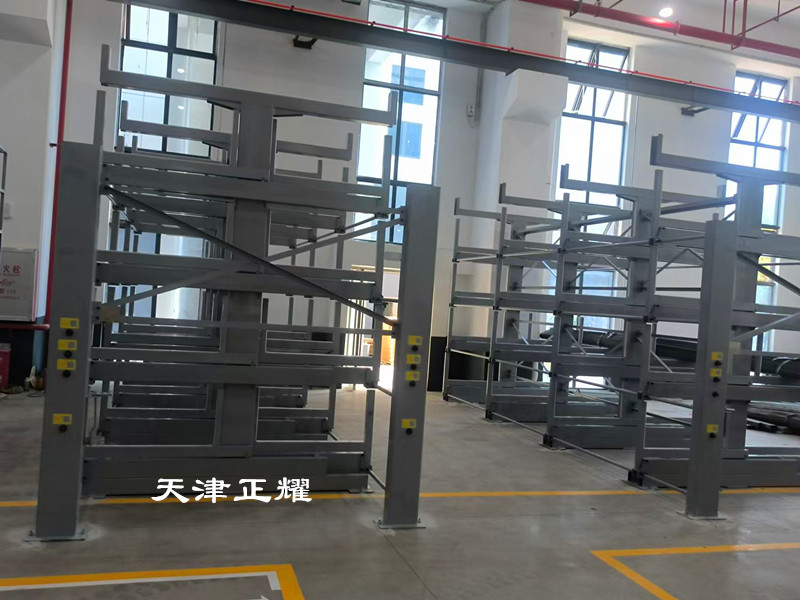 型材告別地面堆放實現(xiàn)立體分類擺放的型材存放架