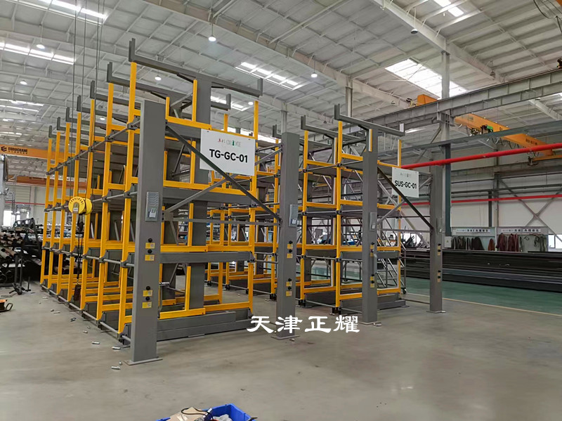 伸縮式鋼材放置架告別傳統(tǒng)新型立體分類存儲設(shè)備